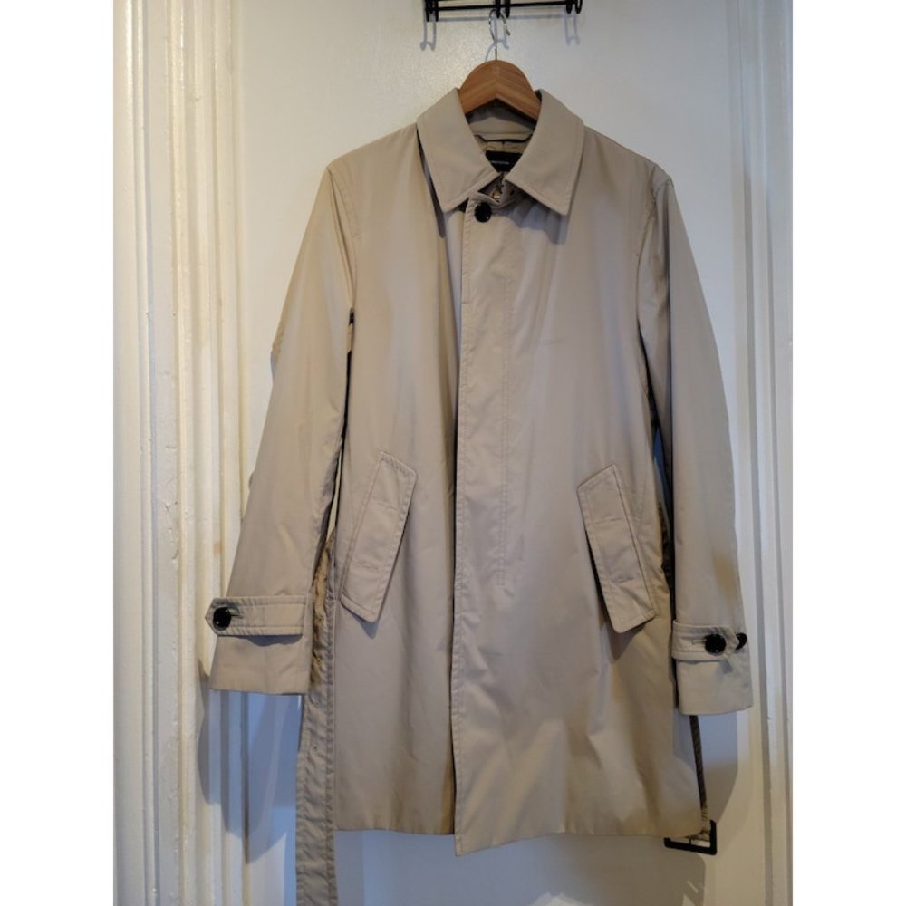 Uniqlo Khaki Trenchcoat Men's Small